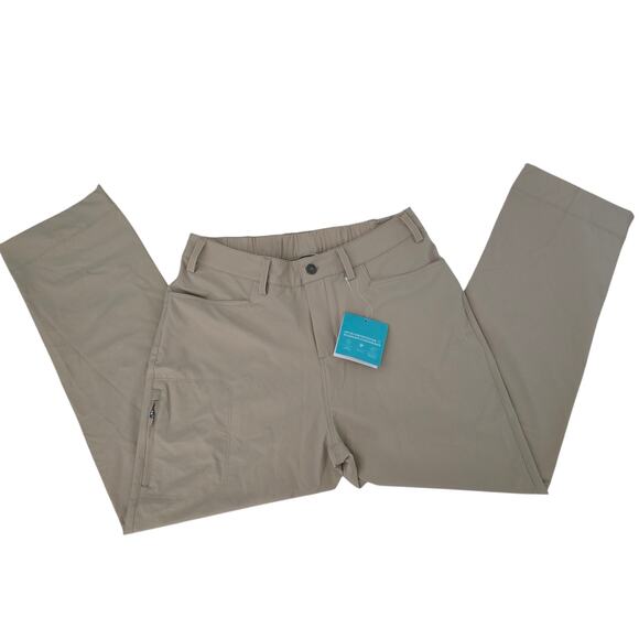 NWT Women’s Outdoor Hiking Camping Pants M Nylon Sun Protection UPF 50+ Stretch - Picture 2 of 11